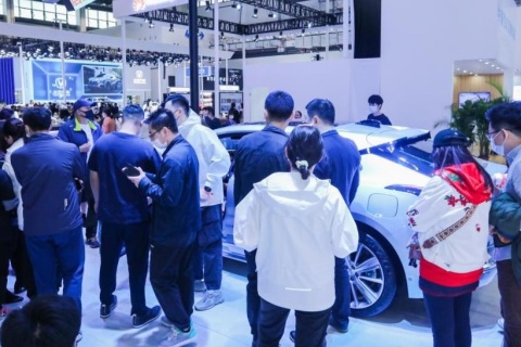 上海国际新能源汽车技术与生态链博览会展会现场图片