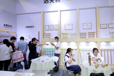 上海国际楼梯展展会现场图片