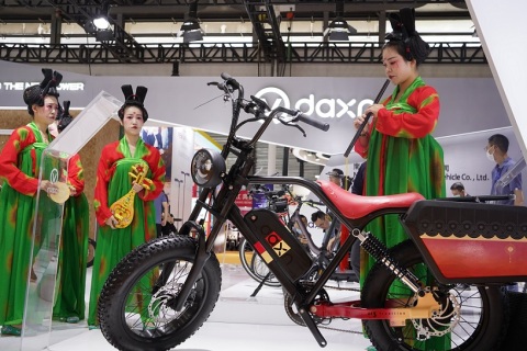 北京国际自行车展览会展会现场图片