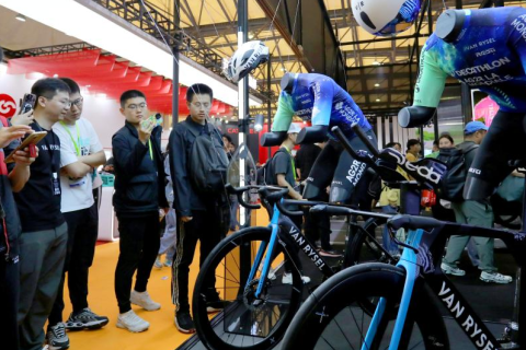 广州国际自行车展展会现场图片