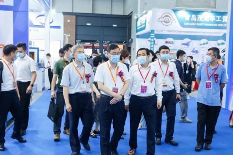 青岛国际轮胎及车轮展览会展会现场图片