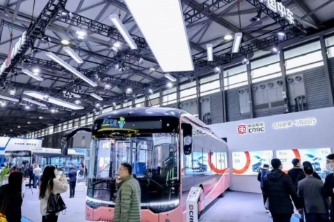 上海国际客车、公交车展览会展会现场图片
