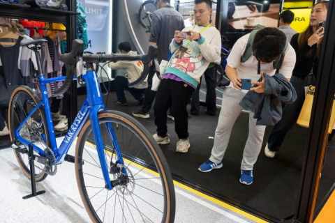 广州国际自行车展展会现场图片