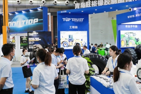 青岛国际轮胎及车轮展览会展会现场图片