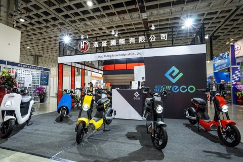 台湾台北摩托车展览会展会现场图片