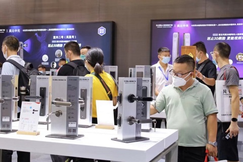 永康国际门业博览会展会现场图片