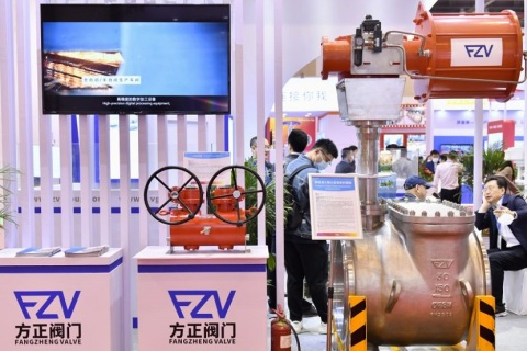 上海阀门世界展览会展会现场图片