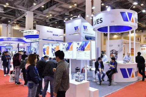 上海阀门世界展览会展会现场图片