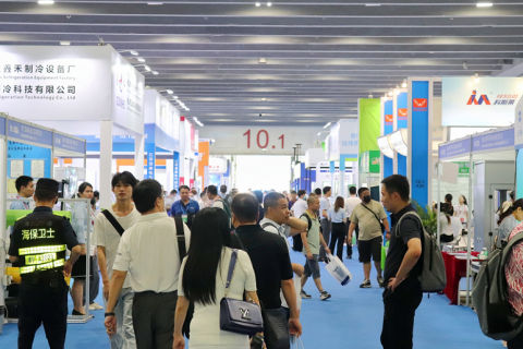 广州国际制冷空调通风及冷链技术展展会现场图片