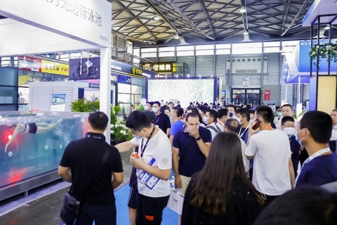 上海国际泳池设施、游泳装备及温泉SPA博览会展会现场图片