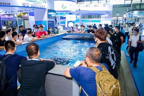 上海国际泳池设施、游泳装备及温泉SPA博览会展会现场图片