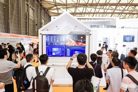 上海国际智能建筑展览会展会现场图片