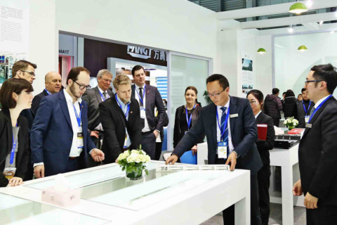 上海建筑纪元峰会展会现场图片