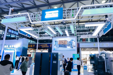上海国际压缩机及设备展览会展会现场图片