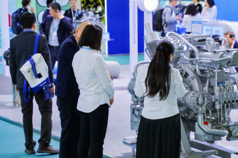 上海国际压缩机及设备展览会展会现场图片