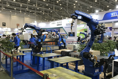 厦门工业博览会展会现场图片