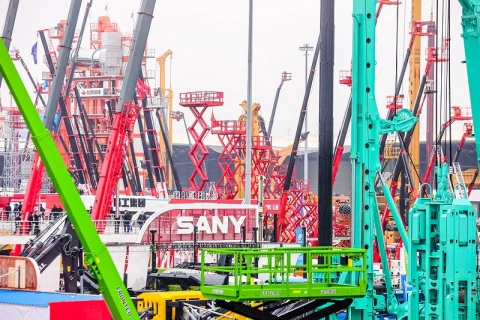 上海宝马展 Bauma China展会现场图片