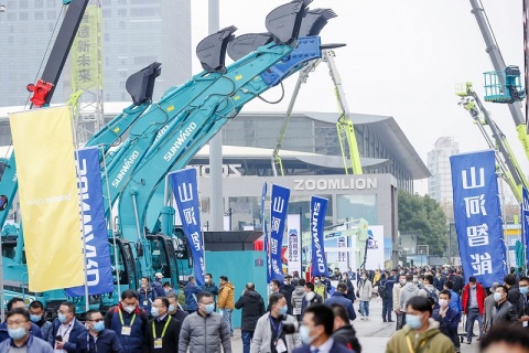 上海宝马展 Bauma China展会现场图片