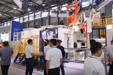 上海国际压铸展览会展会现场图片