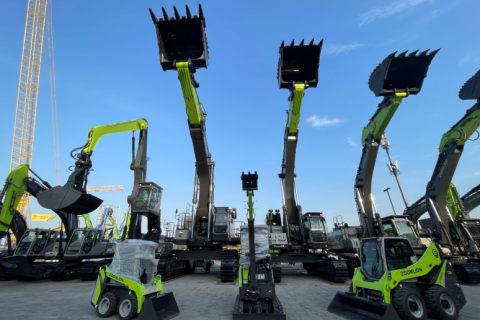 北京国际工程机械、建材机械及矿山机械展展会现场图片