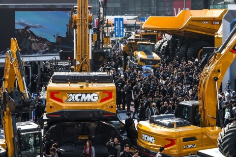 上海宝马展 Bauma China展会现场图片