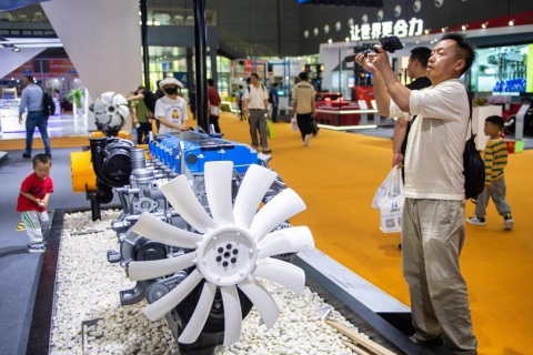 徐州国际工程机械展览会展会现场图片