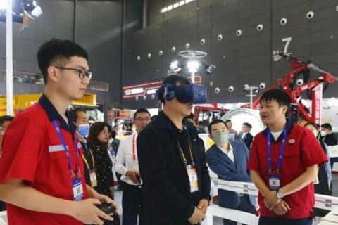 长沙国际工程机械展览会展会现场图片