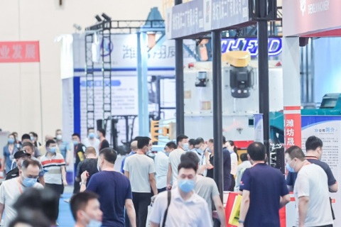 山东潍坊机床展览会展会现场图片