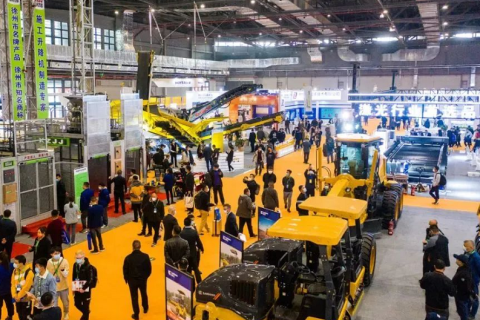 徐州国际工程机械展览会展会现场图片