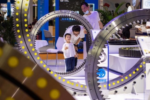 徐州国际工程机械展览会展会现场图片