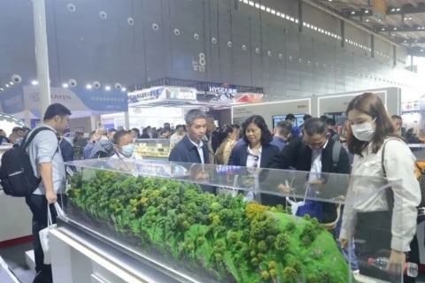 长沙国际工程机械展览会展会现场图片