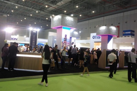 中国（成都）国际电梯展览会展会现场图片