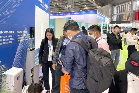 广州国际电梯展览会展会现场图片