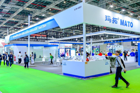 广州国际电梯展览会展会现场图片