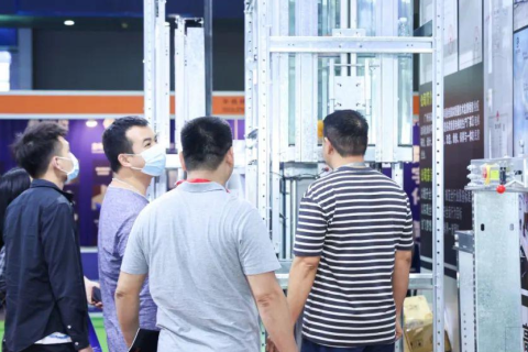 广州国际电梯展览会展会现场图片
