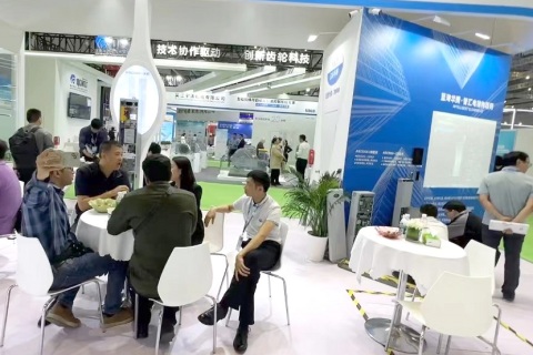 广州国际电梯展览会展会现场图片