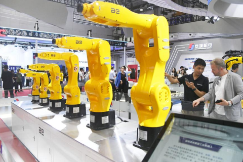 北京世界机器人大会WRC展会现场图片