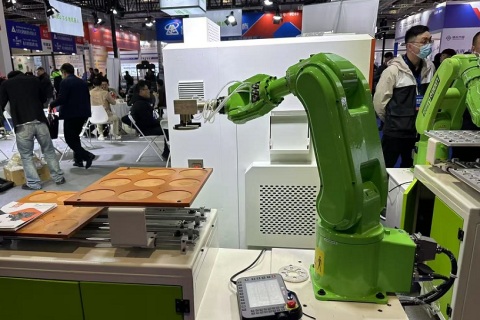 上海国际工业自动化及机器人展展会现场图片