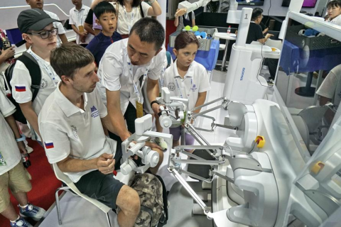 北京世界机器人大会WRC展会现场图片