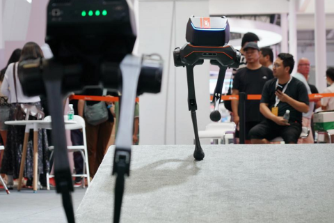 北京世界机器人博览会展会现场图片