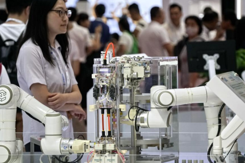 北京世界机器人大会WRC展会现场图片