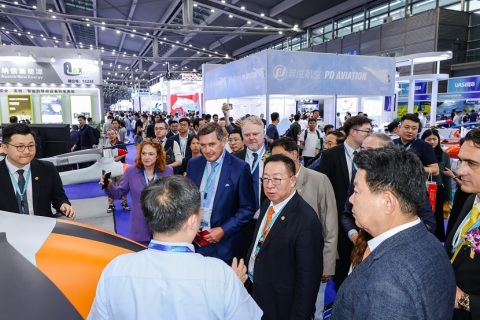 上海国际低空经济与无人机展览会展会现场图片