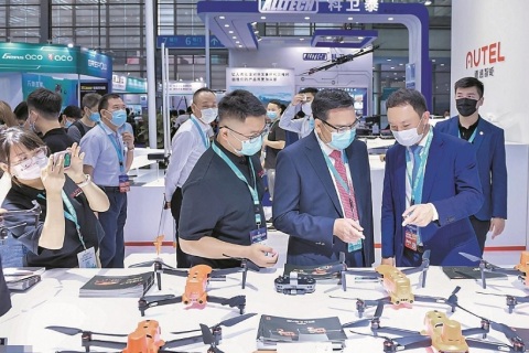珠海国际低空经济展展会现场图片