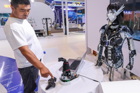 杭州低空经济展览会展会现场图片