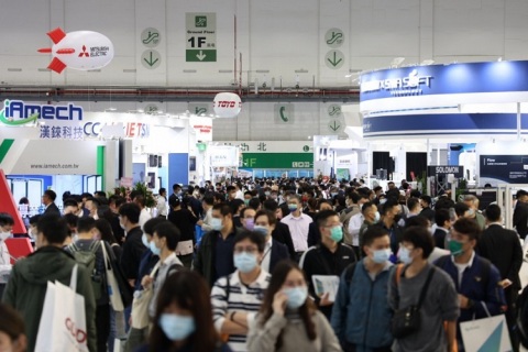 台湾机器人展览会展会现场图片