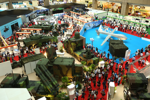 台湾航空航天及无人机展览会展会现场图片