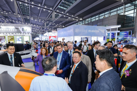 中国深圳无人机、无人系统展览会展会现场图片