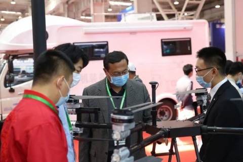 中国北京无人机、无人系统展展会现场图片