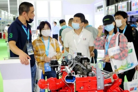 上海国际动力设备及发电机组展-动力展展会现场图片