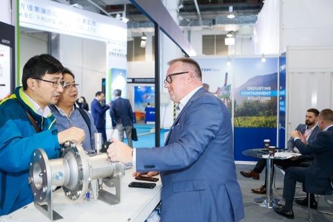 中国（上海）国际粉体、散料、流体加工展览会展会现场图片